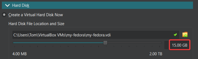 Visual showing Like Hard Disk:
