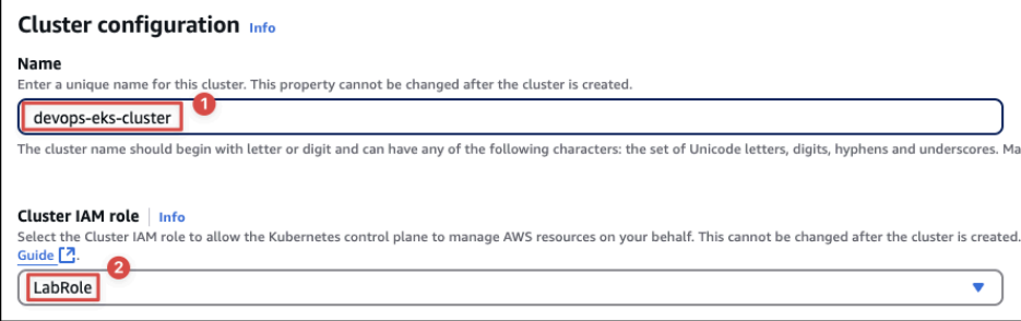 Screenshot illustrating permissions it can use to manage AWS resources.