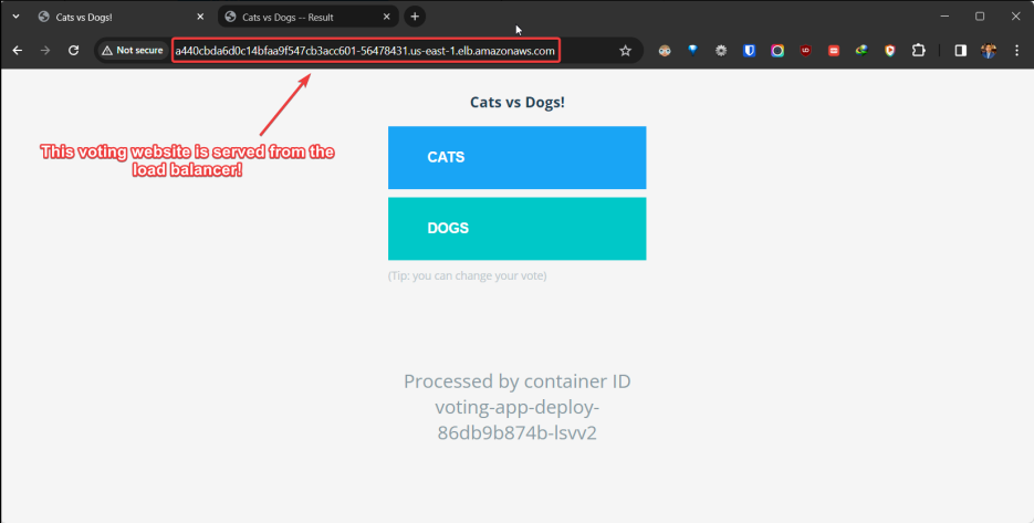 Screenshot illustrating won’t be loaded without the correct URLs.