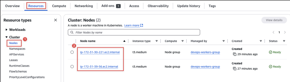 Screenshot illustrating quick visual checks and for users who are less comfortable with the command line.