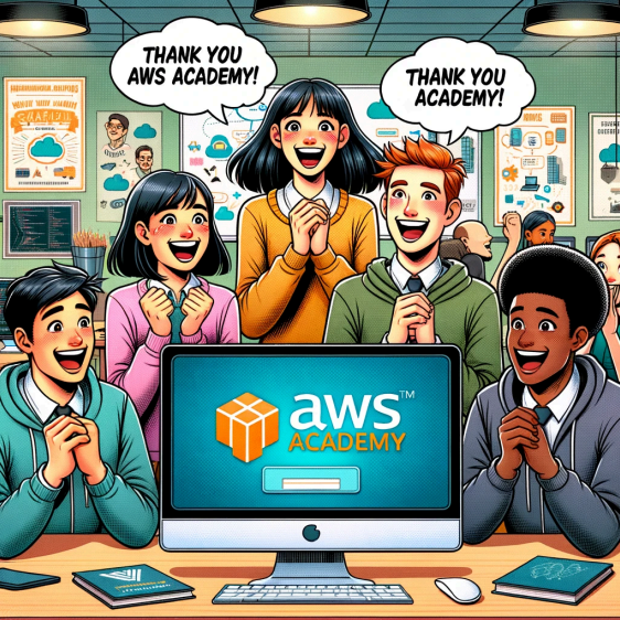 Screenshot illustrating Setting Up and Logging Into Your AWS Academy Account