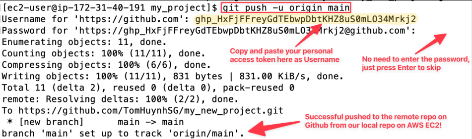 Screenshot illustrating Github:
