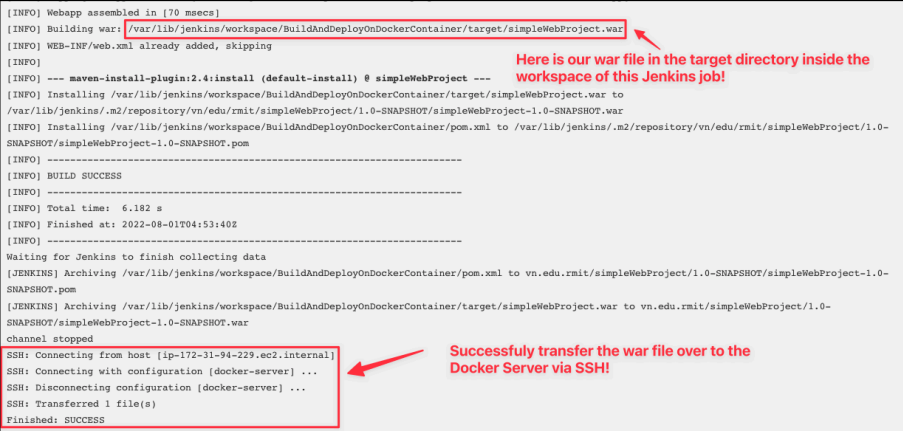 Screenshot illustrating Alright, let's build this job! (2 of 2)