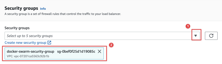 Screenshot illustrating case, we can keep it simple by also choosing the port 8080):