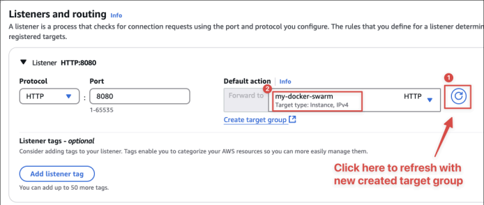Screenshot illustrating created: